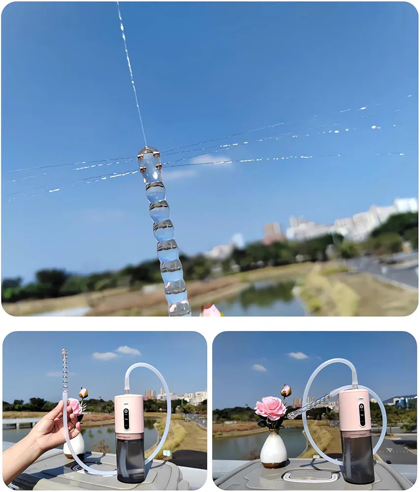Multi-Function Automatic Anal and Vaginal Cleaner with 3 Speed Modes and Surround Spray for Sex Toys