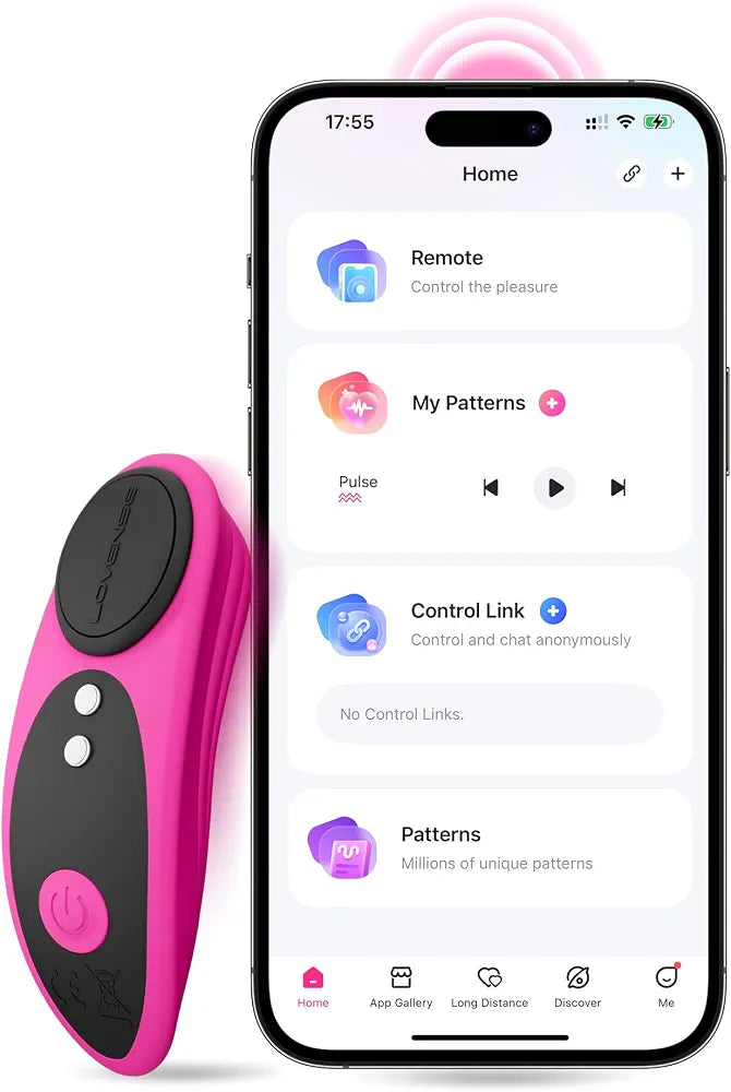 Ferri App-Controlled Wearable Panty Vibrator for Couples
