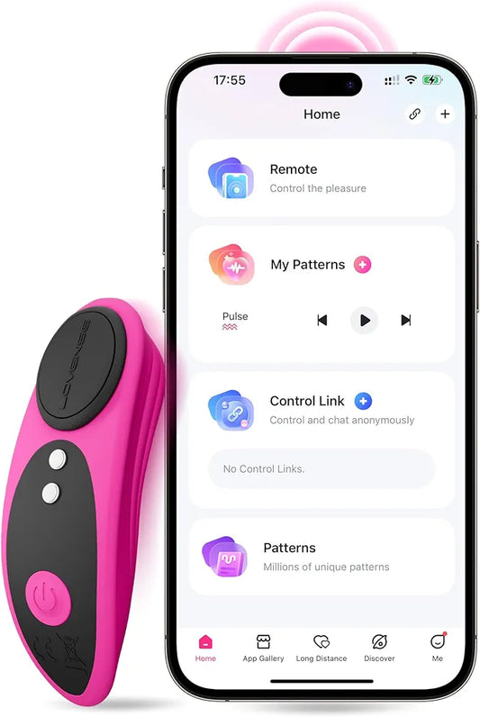 Ferri App-Controlled Wearable Panty Vibrator for Couples