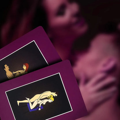 50 Adventurous Bondage & Intimacy Position Cards for Couples