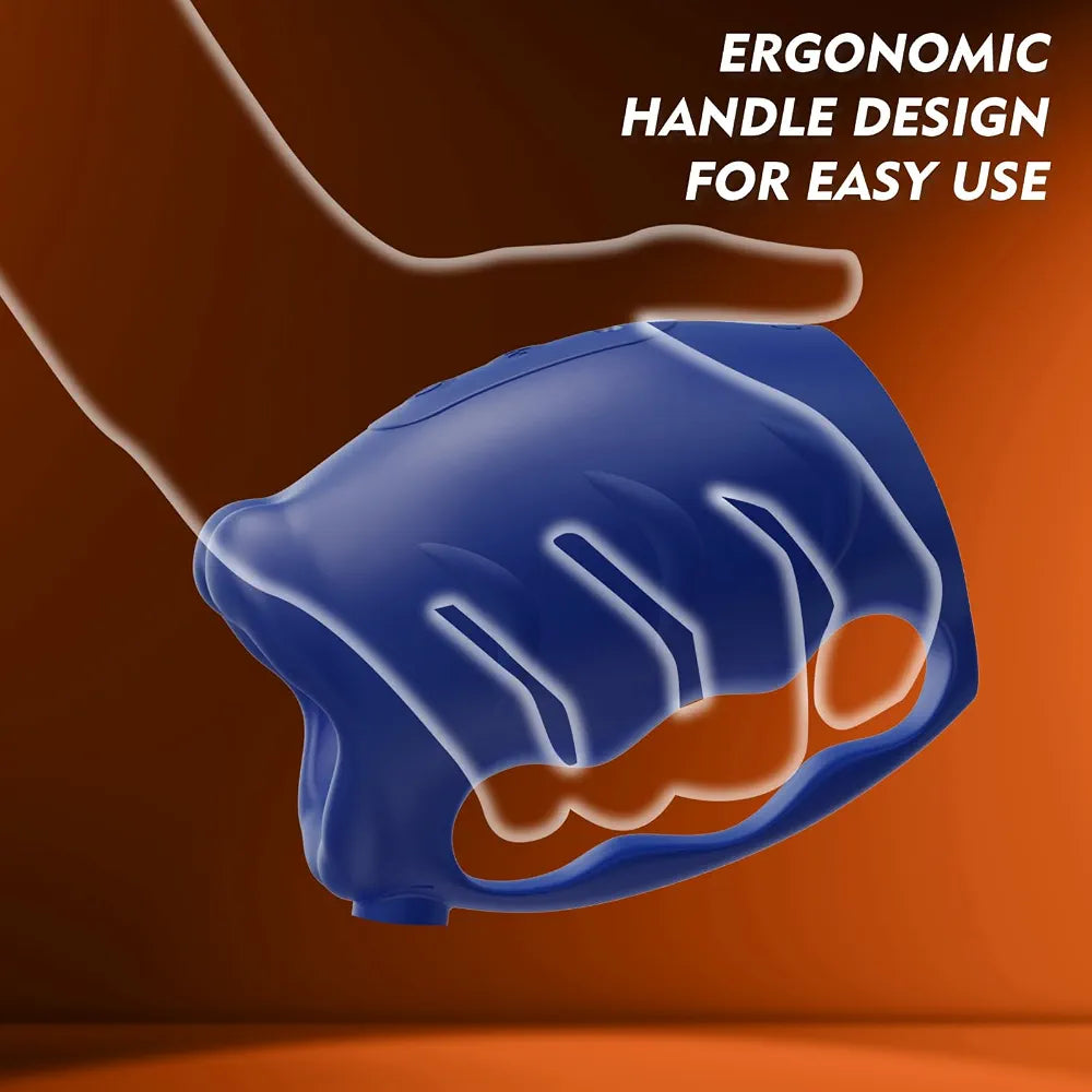 Advanced Male Masturbator with Detachable Butt Plug and Cock Ring - Hands-Free Vibrating Penis Trainer