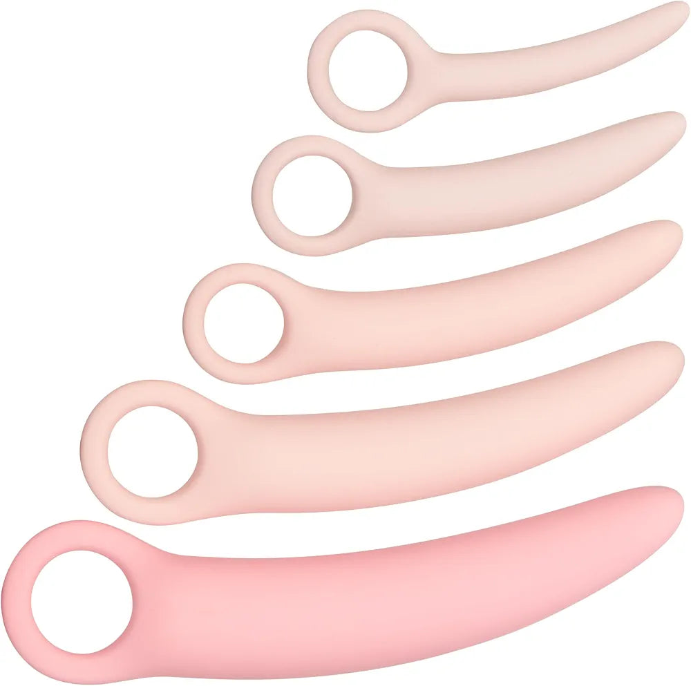 CalExotics Inspire 5-Piece Silicone Dilator Kit - Pink