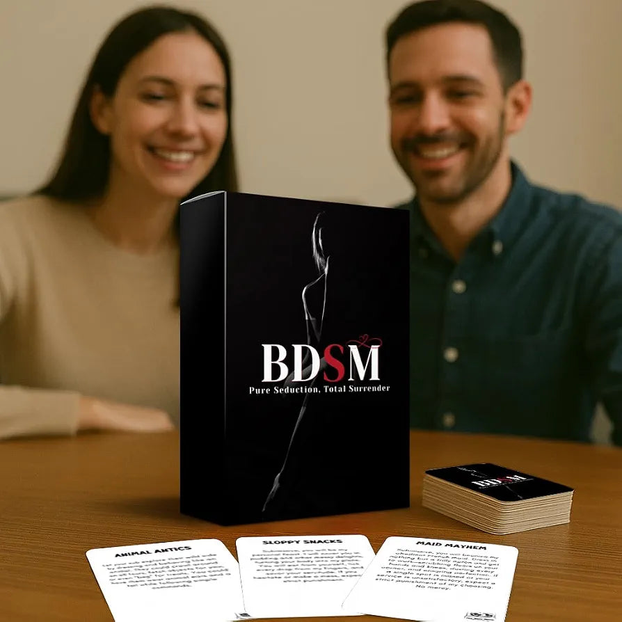 Intimate Couples Kink & BDSM Card Game: 120 Erotic Challenges for Date Night