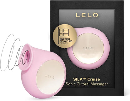 LELO SILA Cruise Sonic Clitoral Suction Stimulator - 8 Vibration Modes, Waterproof Pink