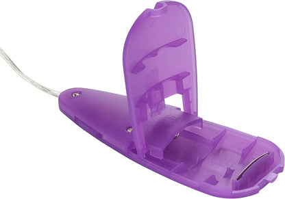 CalExotics Slim Teardrop Multi-Speed Bullet Vibrator - Purple