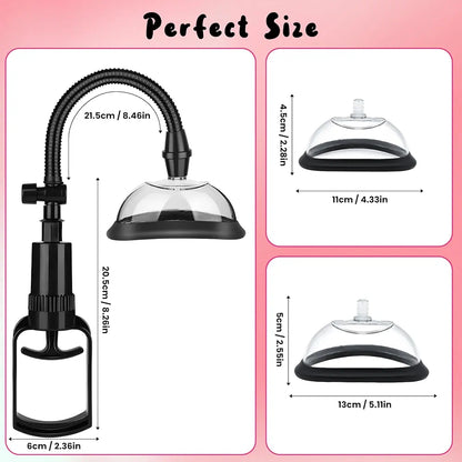 Manual Clitoral Suction Pump for Enhanced Sensitivity and Sexual Stimulation