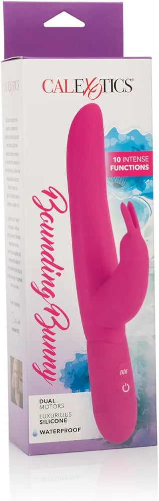 CalExotics Waterproof Dual-Stimulation Rabbit Vibrator for Couples - Pink