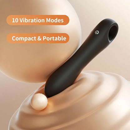 10-Mode G-Spot and Clitoral Vibrating Bullet Massager for Women