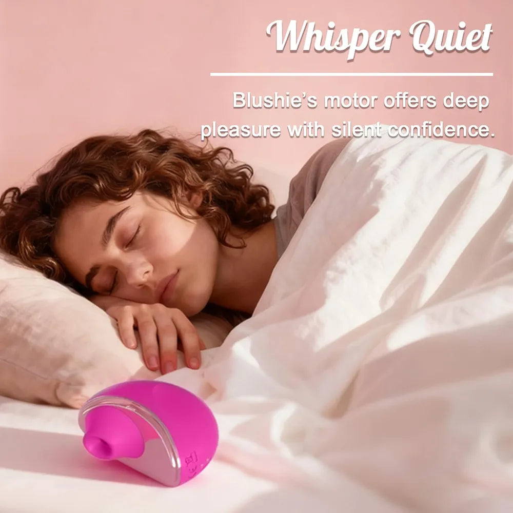 YUKZEN 10-Mode Silent Clitoral Suction Vibrator with Travel Case