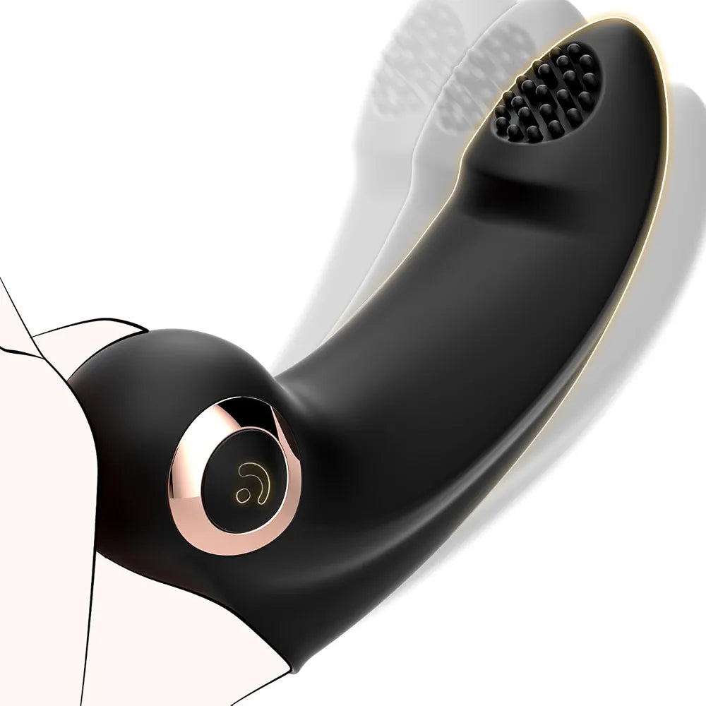 Yivans Rechargeable Silicone Mini Vibrator for Targeted G-Spot and Clitoral Stimulation
