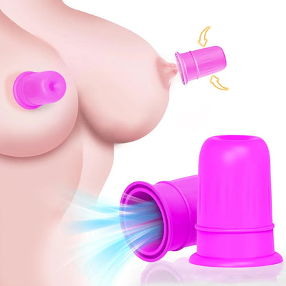Silicone Nipple Suction Stimulator Set for Couples
