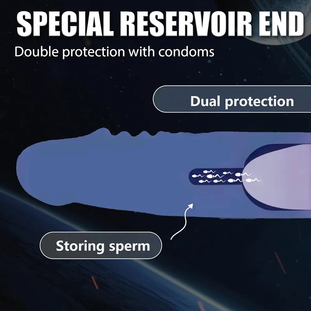 Clear Reusable 2.56-Inch Penis Extender Sleeve with Cock Ring - Soft Silicone Girth Enhancer for Men
