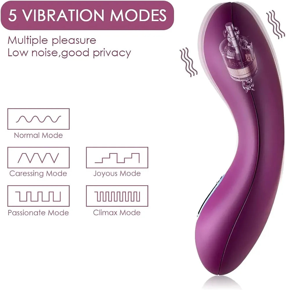 SVAKOM Echo Rechargeable Tongue-Shaped Clitoral Stimulator for Couples