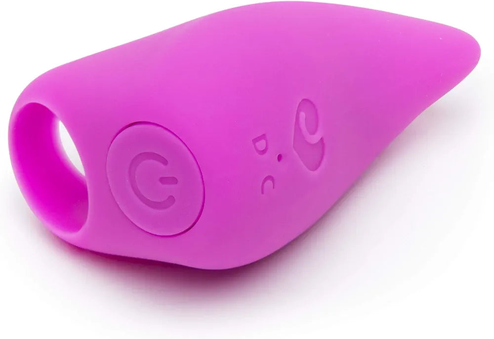 Ignite Rechargeable Silicone Finger Vibrator with 20 Modes and Travel Lock