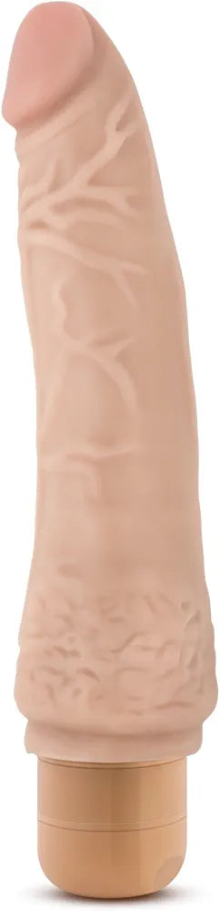 Eden 8.5-Inch Realistic Veined Vibrating Dildo with Flexible Base and Multi-Speed Stimulation