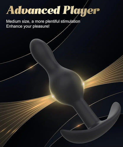 Beginner-Friendly 3-Piece Silicone Anal Training Plug Set