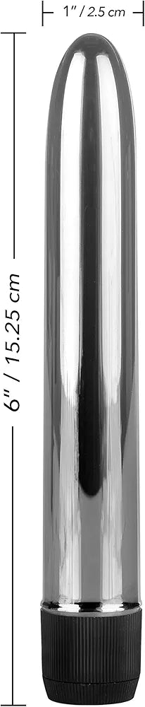 CalExotics COLT Premium Stainless Steel Vibrating Wand - 6.25 Inch
