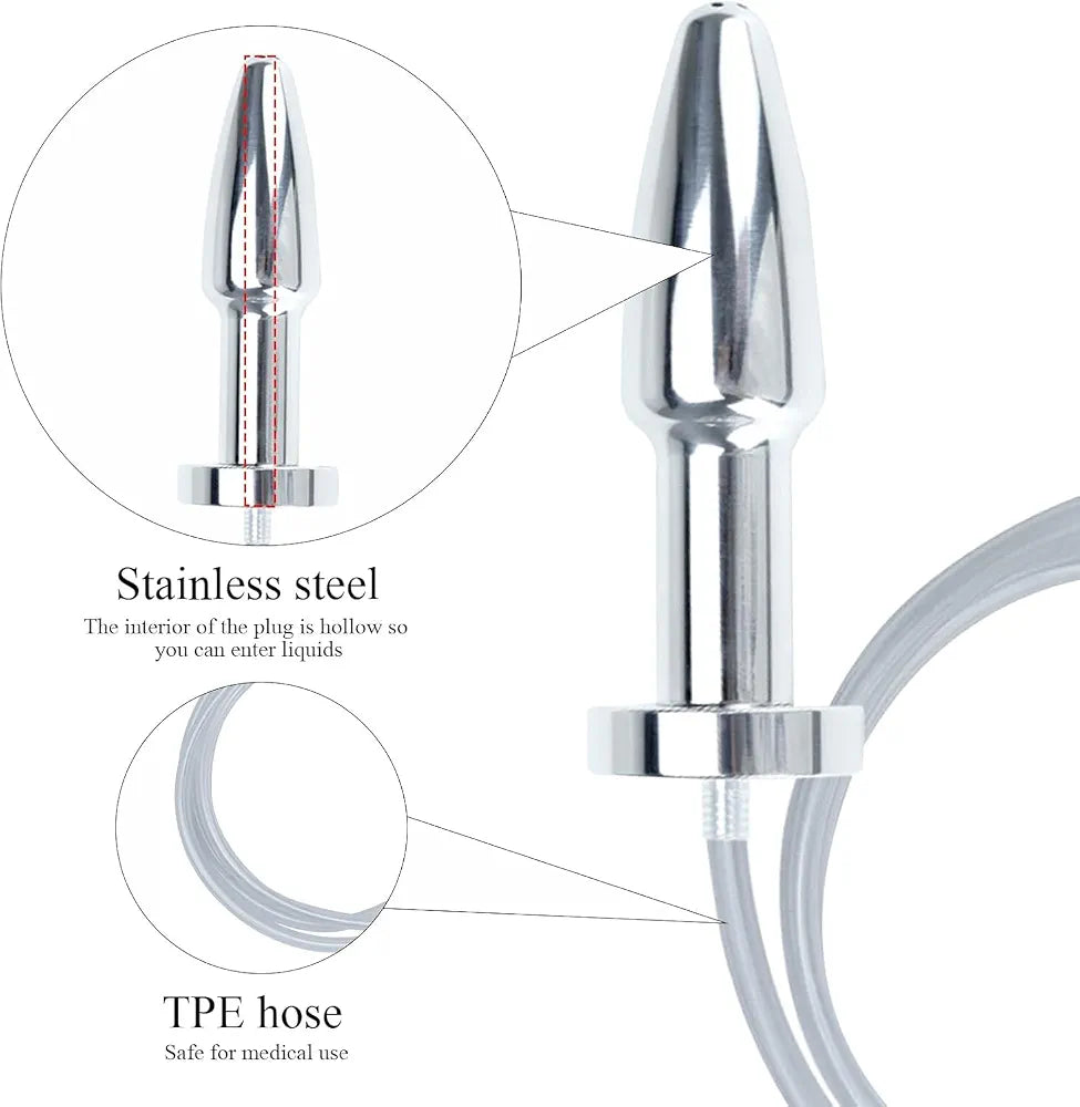 Stainless Steel Double-Headed Urethral Dilator and Penis Plug - Professional Sounding Rod for Men