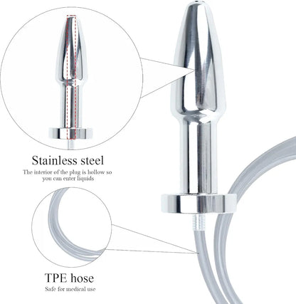 Stainless Steel Double-Headed Urethral Dilator and Penis Plug - Professional Sounding Rod for Men