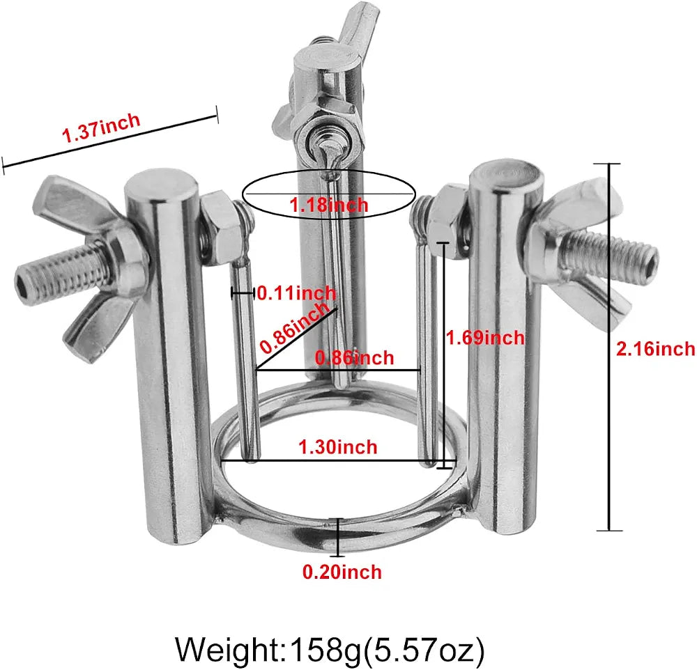 Adjustable Stainless Steel Urethral Dilator and Sounding Rod for Men