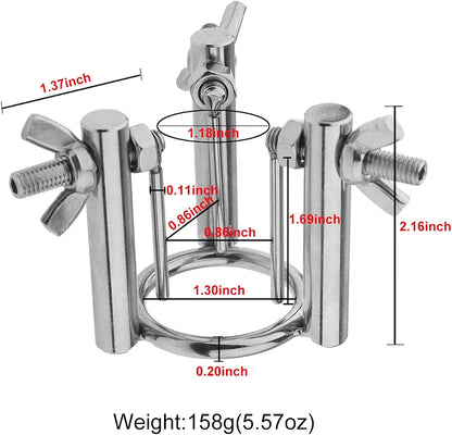 Adjustable Stainless Steel Urethral Dilator and Sounding Rod for Men