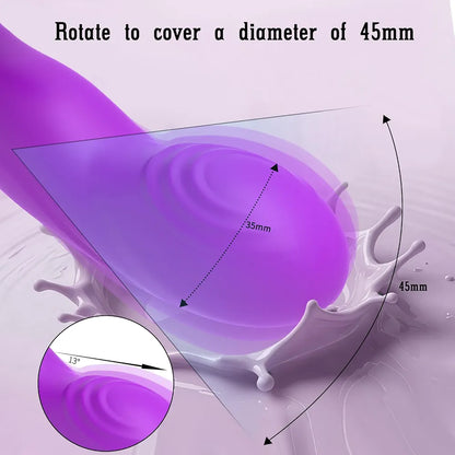 Advanced Rabbit G-Spot Vibrator with Suction, Rotation, and 7-Mode Stimulation for Couples
