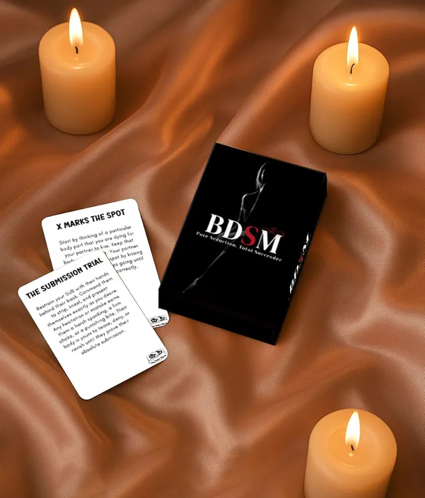 Intimate Couples Kink & BDSM Card Game: 120 Erotic Challenges for Date Night