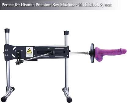 Hismith 4.5-Inch Suction Cup Adapter with KlicLok System - Universal Dildo Holder Attachment