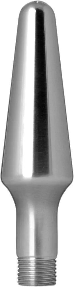 Cleanstream Wide Shower Enema Nozzle, Gray - Premium Silicone Attachment