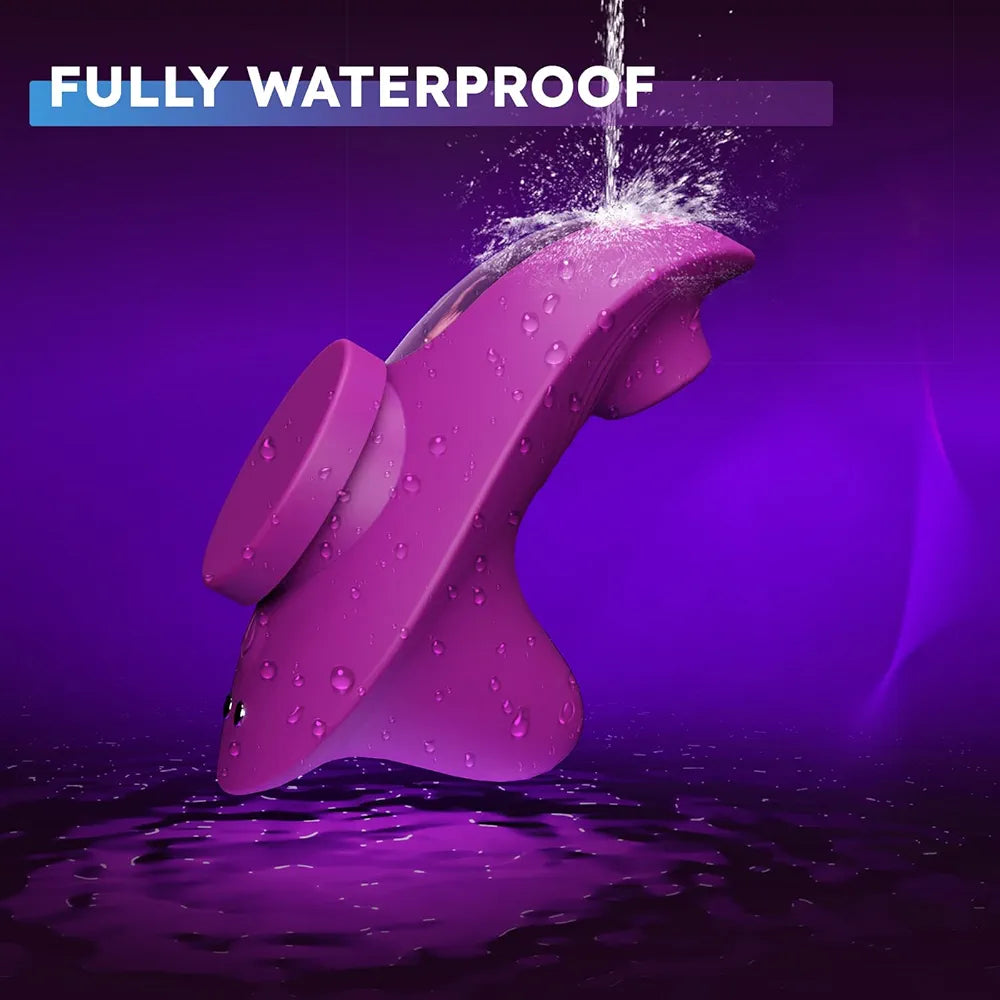 Butterfly Panty Vibrator with Remote: 14 Vibration Modes for Clitoral and G-Spot Stimulation