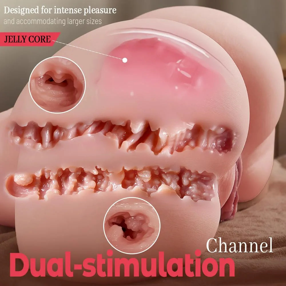 Tivino 26LB Lifesize Torso Masturbator with Realistic Vagina and Anal Canal