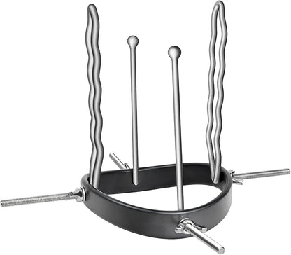 Premium Stainless Steel and Resin Anal and Vaginal Dilator Set for BDSM and Personal Wellness