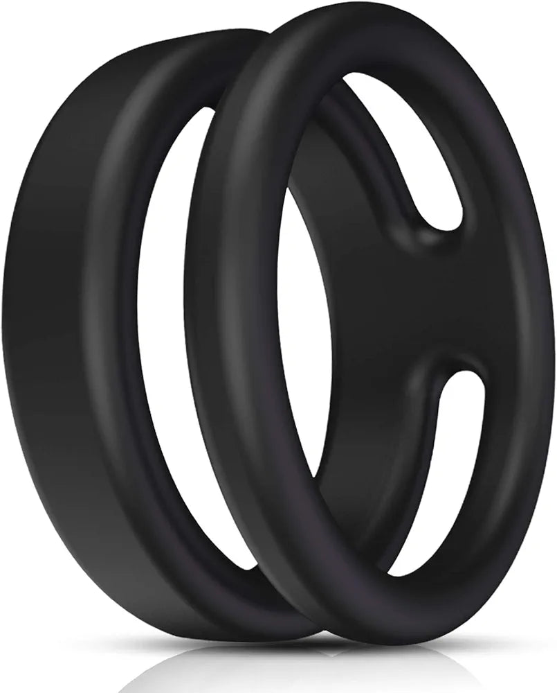 Premium Waterproof Silicone Dual-Loop Erection Enhancement Ring