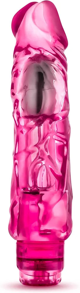 Eden 9-Inch Realistic Waterproof Vibrating Dildo with Adjustable Speed