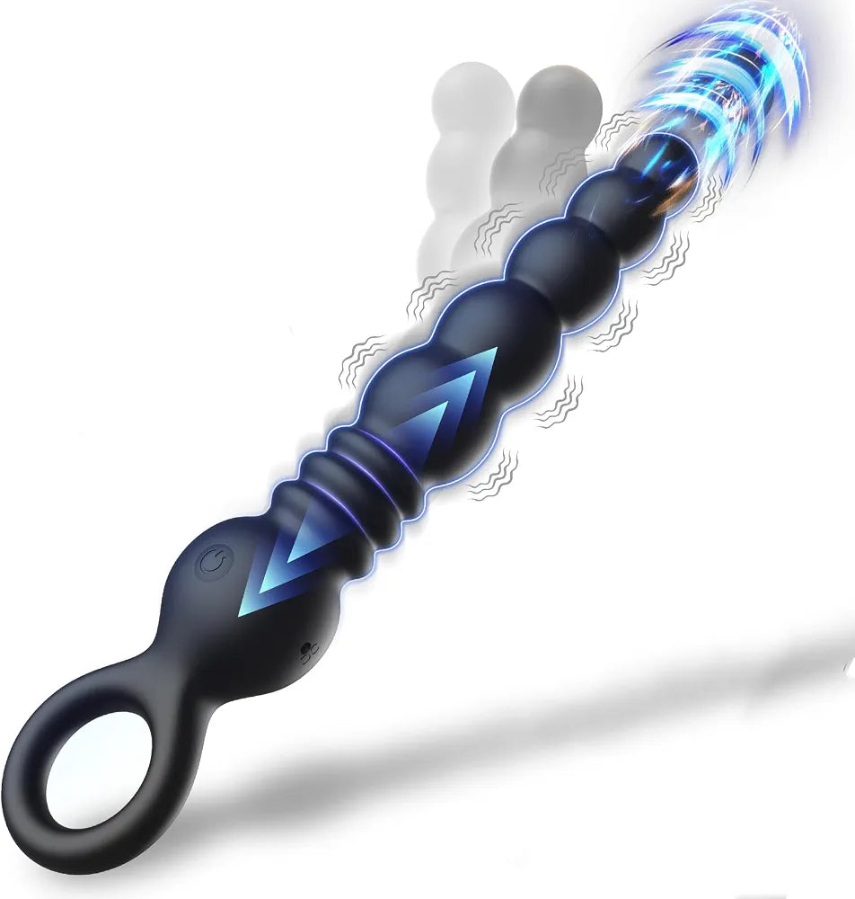 Advanced App-Controlled Prostate Massager with 9 Thrusting Vibration Modes
