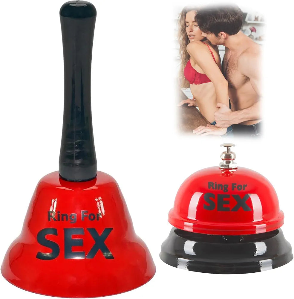 Romantic Couples' Novelty Bell Set for Bedroom Games and Date Night Fun