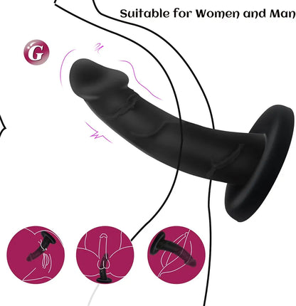 3-Piece Silicone Anal Training Plug Set with Suction Base for Beginners and Advanced Users