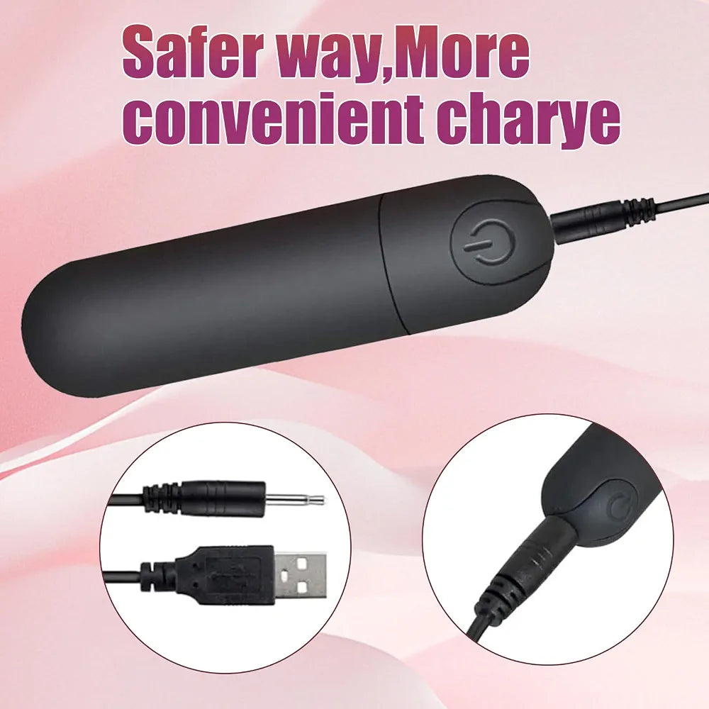10-Mode Waterproof Remote-Controlled G-Spot and Clitoral Vibrator for Couples
