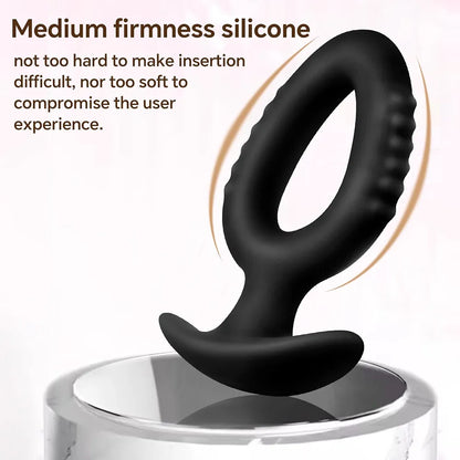 Silicone Anal Training Kit: 3-Piece Progressive Plug Set for Beginners and Advanced Users