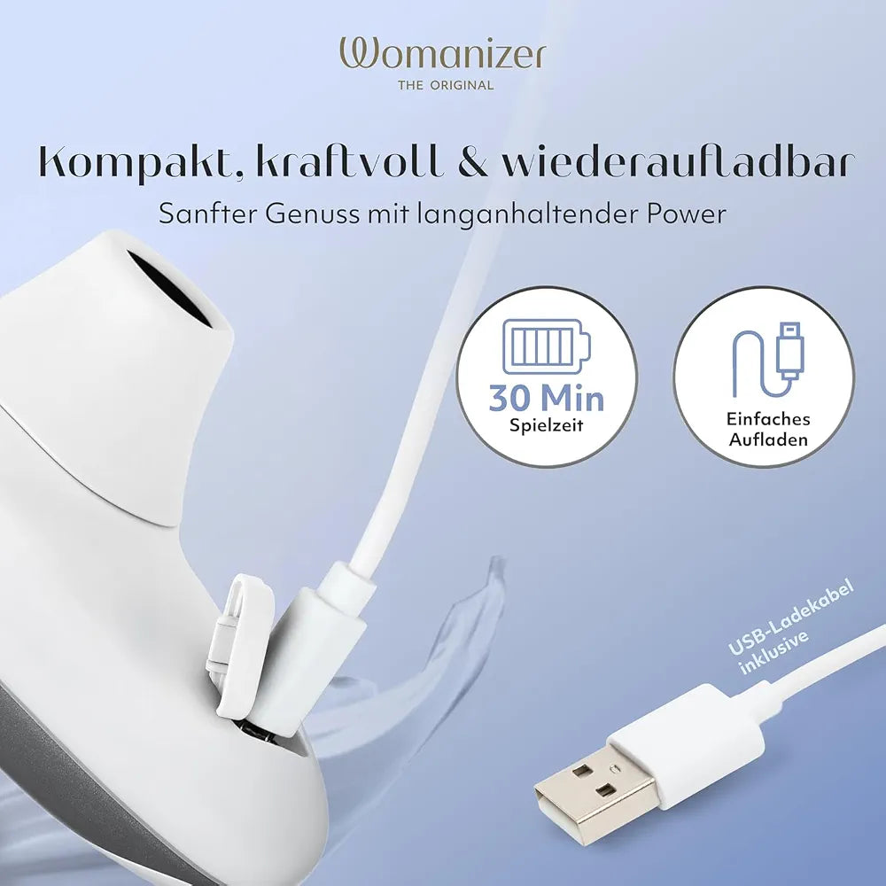 Womanizer Starlet Rechargeable Clitoral Suction Vibrator with 4 Intensity Levels