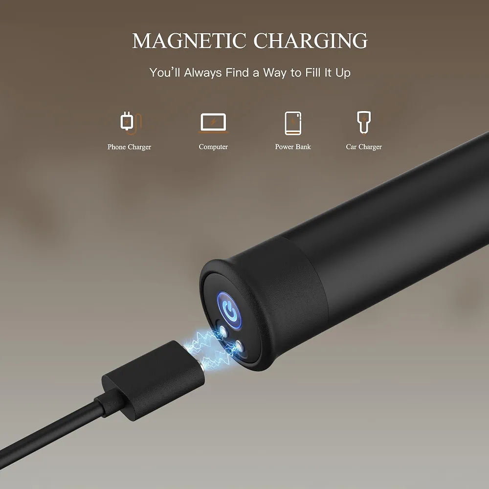 Rechargeable Angled Tip Bullet Vibrator with 10 Modes for Targeted Clitoral and G-Spot Stimulation