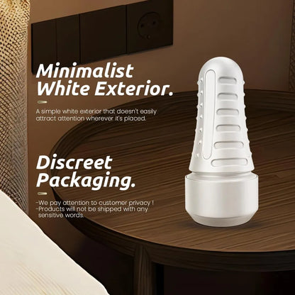 Realistic 7.5-Inch Textured Pocket Vagina Masturbator for Men