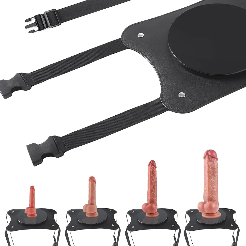 Hands-Free Suction Cup Dildo Mount and Saddle Cushion for Couples
