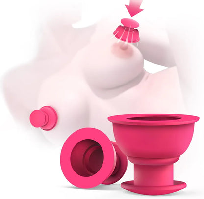 Silicone Nipple Suction Stimulator for Couples - Soft Touch Flirting Toy