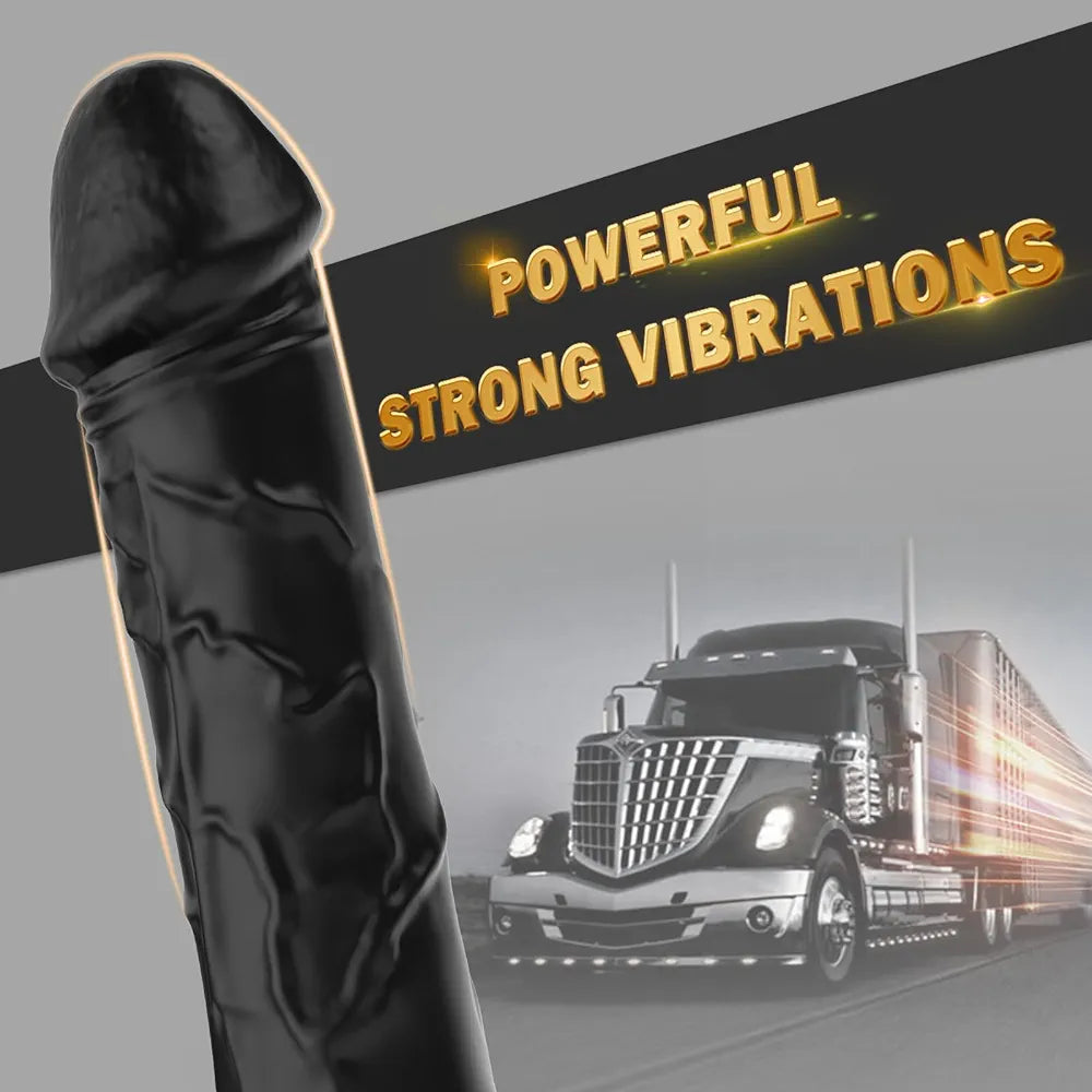 10-Mode Realistic Silicone G-Spot and Clitoral Vibrator for Targeted Stimulation
