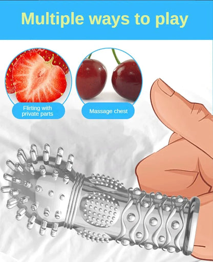 Discreet Mini G-Spot Vibrating Sleeve for Targeted Clitoral Stimulation