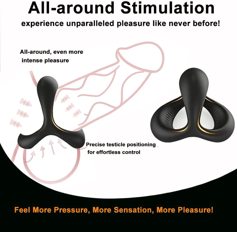 7-Piece Silicone Penis Ring and Sleeve Set for Enhanced Performance and Couples Intimacy