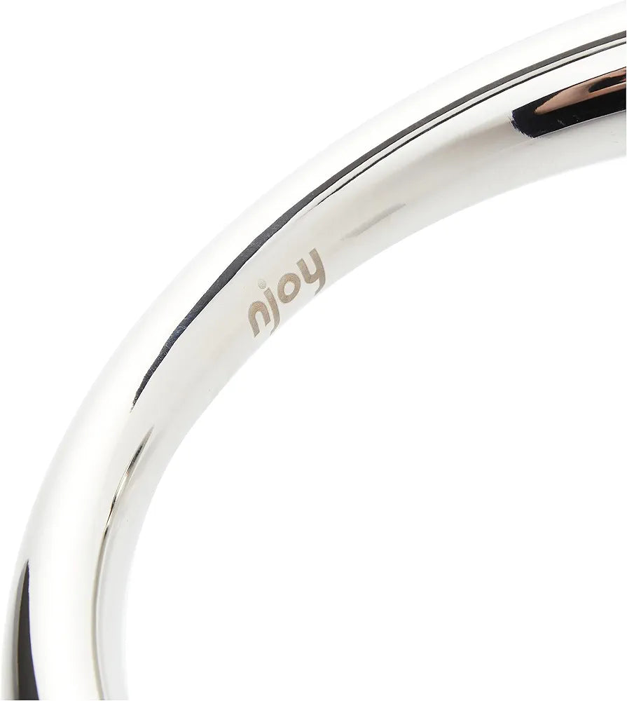 Njoy Pure 7.5-Inch Polished Stainless Steel G-Spot Wand for Adults