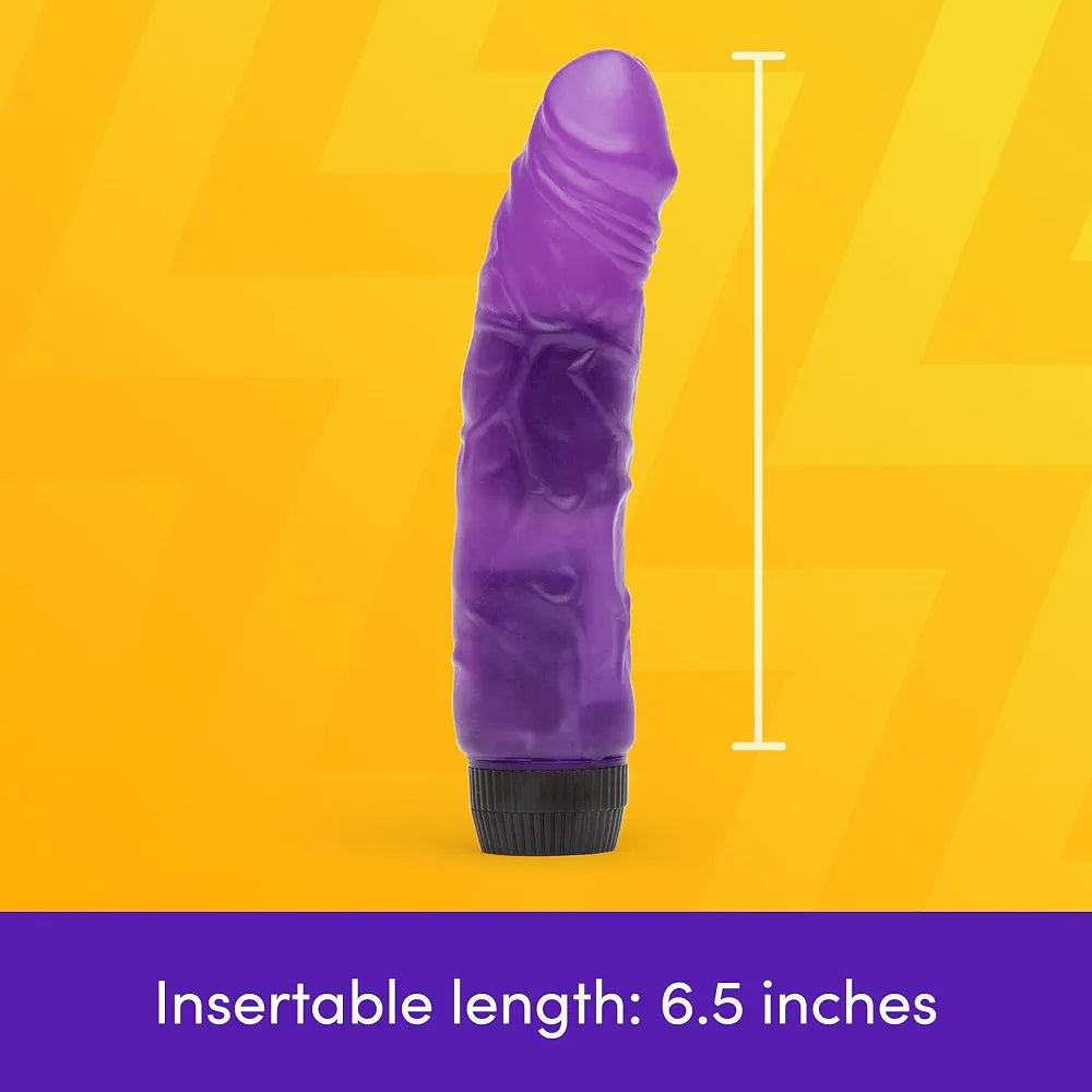 Sensual 6.5-Inch Realistic Veiny Vibrating Dildo with Multi-Speed Stimulation
