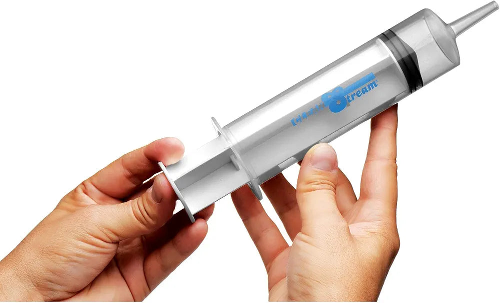 Cleanstream 150ml Reusable Tapered Tip Bulb Enema Syringe and Vaginal Cleaner Kit